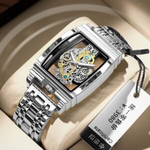 Barrel Gear Strip Hollow Watch