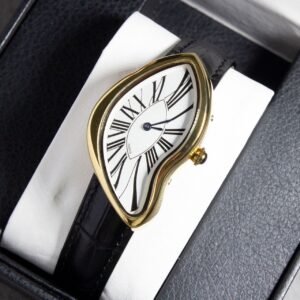 Cartier Crash Homage – Gold Watch