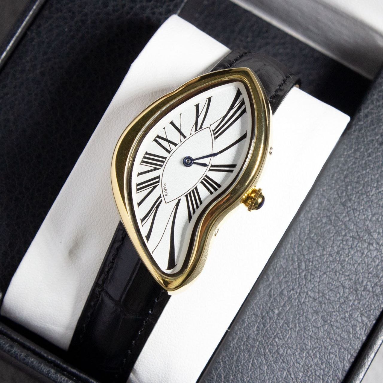 Cartier Crash Homage – Gold Watch