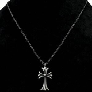 Chrome Heart Minimal Stainless-Steel Necklace