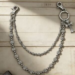 Chrome Heart Jeans Side Chain