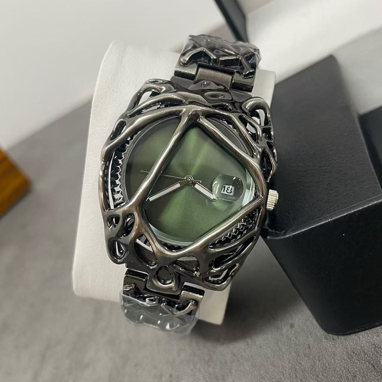 Claw Watch Alabaster - GUN BLACK DARK NIGHT GREEN