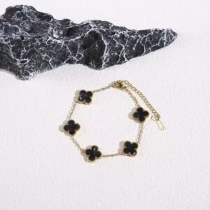 Five-Leaf Clover Bracelet
