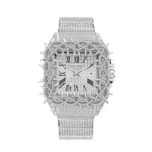 Full Diamond Icedout Thorn Watch