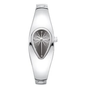 Millennial Style Irregular Y2K Water Drop Watch - Black