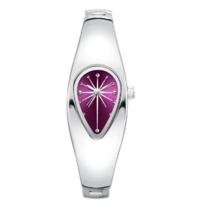 Millennial Style Irregular Y2K Water Drop Watch - Purple