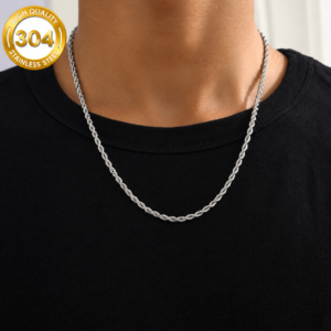 Rope Chain Silver