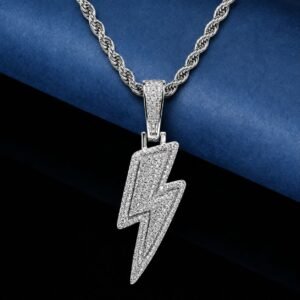 Thunder Icedout Cross Pendant