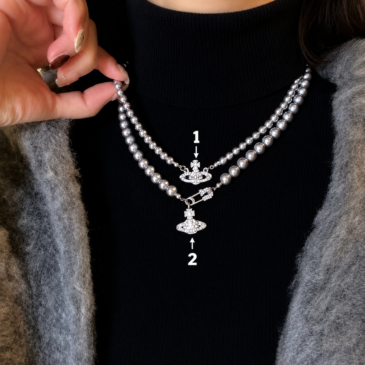 Vivienne Westwood Beads Necklaces