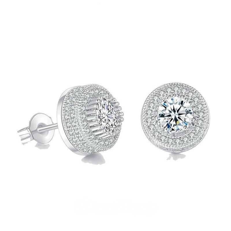 Iced Studded Hip Hop Earring